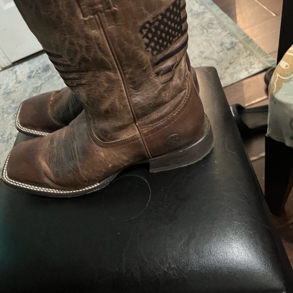 Ariat  Circuit Patriot Western Men`s Boot Size 11- Weathered brown (10029699) - Picture 7 of 15